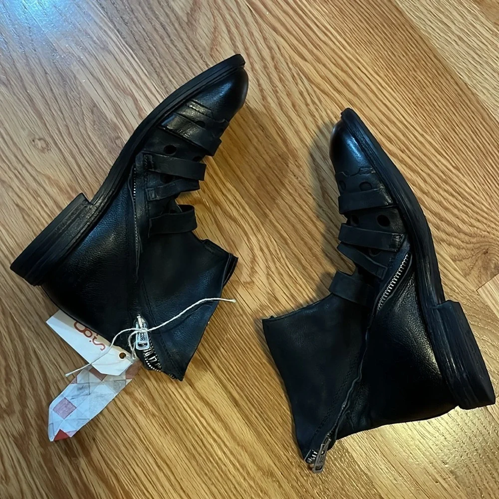 Free People x A.S.98 Vivi Buckle Boots Size 37 EU or 6 US - Picture 8 of 15